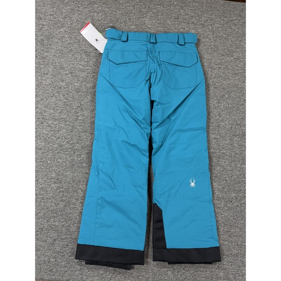 Spyder Pants Girls 14 Blue Olympia Insulated Ski Snow Primaloft Waterproof - Picture 3 of 12
